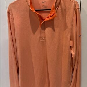 Nike Men's Coral Long Sleeve Polo